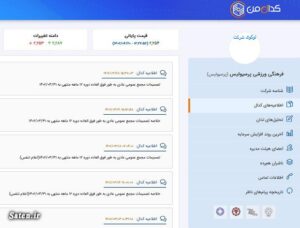 سایت کدال پرسپولیس (بورس)