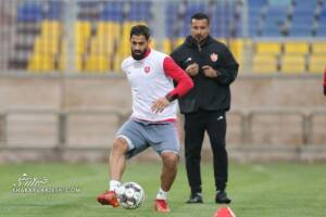 عکس| مدافع پرسپولیس عزادار شد