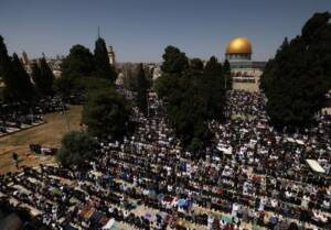 مشارکت 120هزار نمازگزار در آخرین جمعه رمضان در مسجدالاقصی