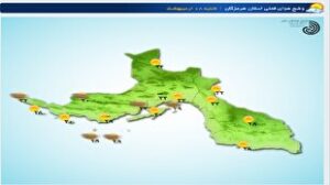 ناپایداری های جوی و دریایی در هرمزگان