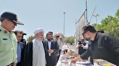 بازدید دادستان کل کشور از اقدامات فرماندهی انتظامی هرمزگان