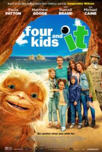 دانلود فیلم چهار بچه و موجود شنی دوبله فارسی Four Kids and It 2020