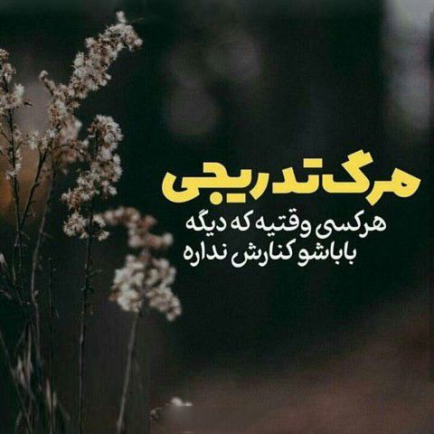 عکس نوشته مرگ خودم