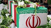 پیکر دو شهید گمنام در مسجد مقدس جمکران آرام می‌گیرد