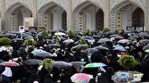 گلباران حرم رضوی+تصاویر