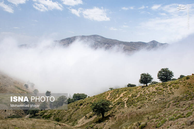 آسمان زیبای روستای رضی و سرسو رامیان