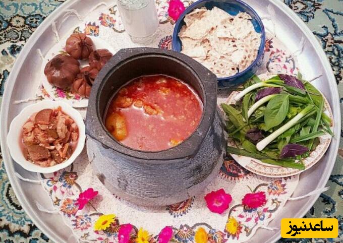 آموزش آشپزی ؛ طرز تهیه دیزی سنگی خوشمزه غذای سنتی تبریزی ها ؛ با تمام نکات ریز و درشت