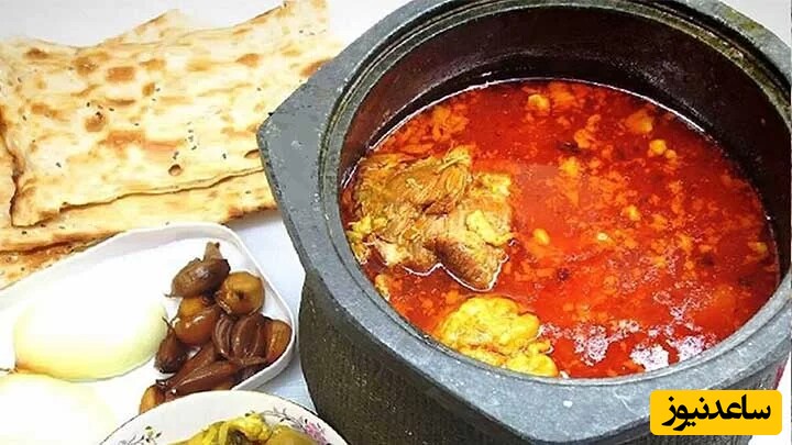 آموزش آشپزی ؛ طرز تهیه قورما شورباسی غذای سنتی تبریزی ها