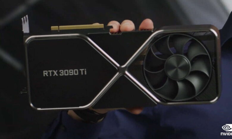 از کارت گرافیک Geforce RTX 3090 Ti رونمایی شد