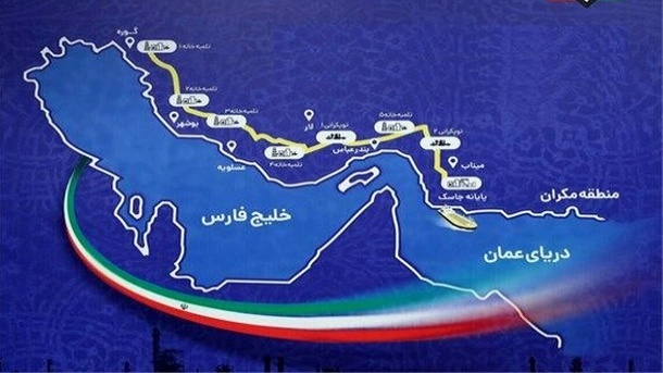 ایران دور زدن تنگه هرمز را آغاز کرد