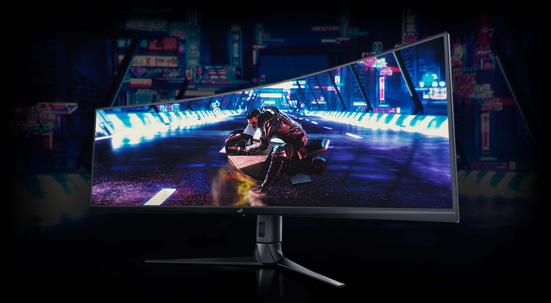 بررسی مانیتور فوق عریض ایسوس ROG Strix XG49VQ