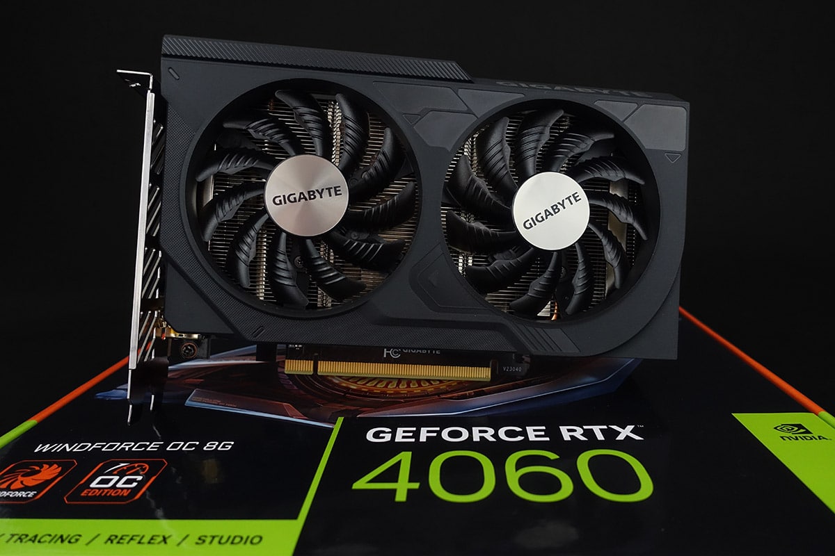 بررسی کارت گرافیک Gigabyte GeForce RTX 4060 WindForce