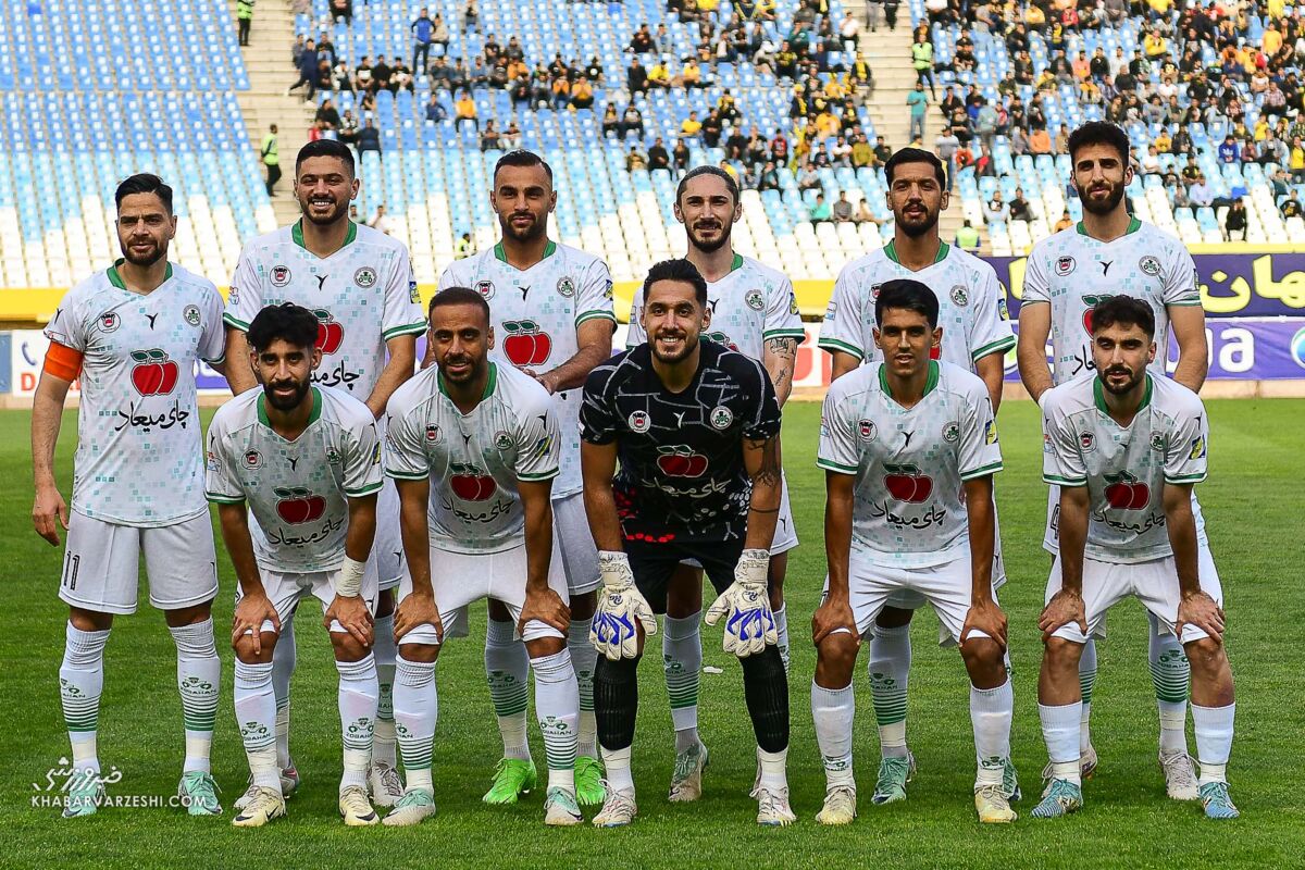 ترکیب ذوب آهن مقابل پرسپولیس اعلام شد