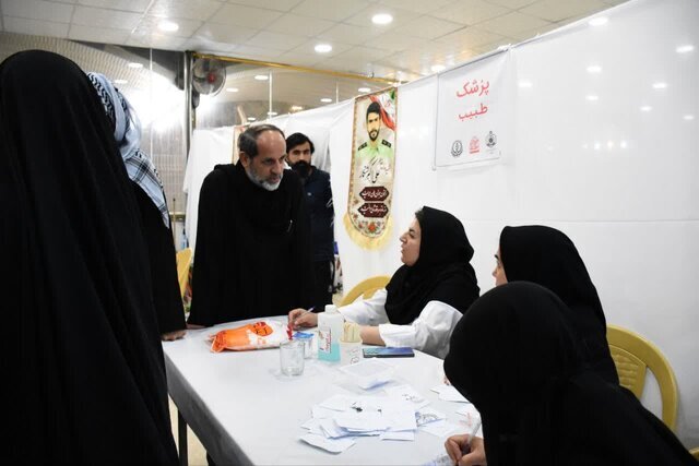 خدمت‌رسانی موکب درمانی اوقاف فارس به ۳۷۰۰ زائر در نجف