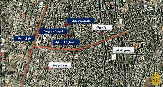 در ضاحیه جنوبی بیروت چه می‌گذرد؟+ فیلم