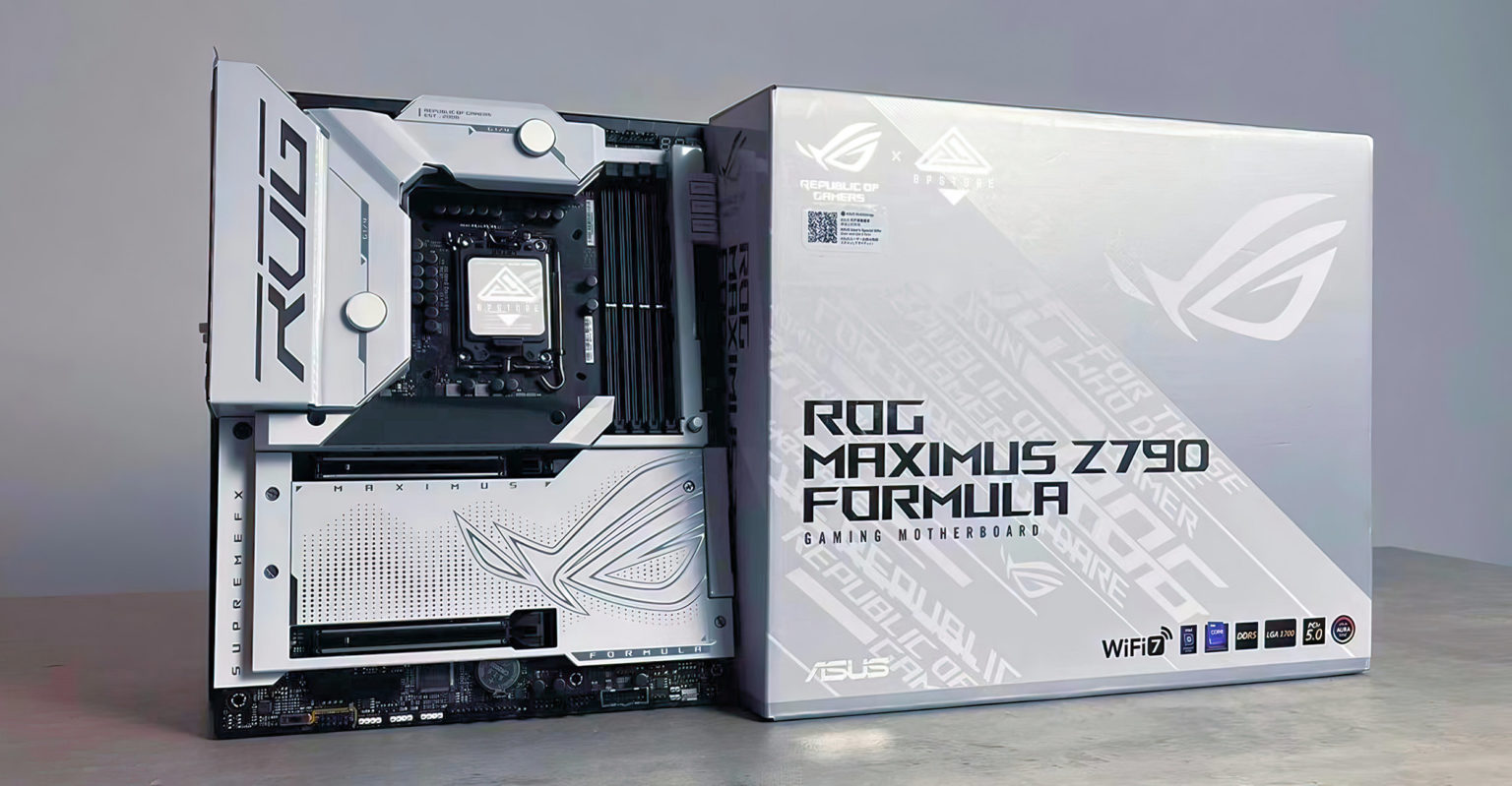 رونمایی از الماس گمشده ایسوس؛ مادربرد ROG Maximus Z790 Formula