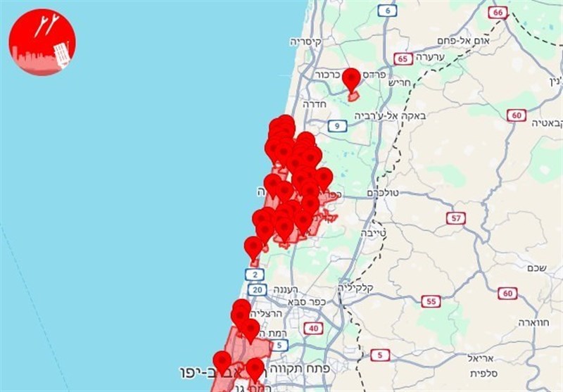 فعال شدن آژیرهای هشدار در تل‌آویو و حیفا