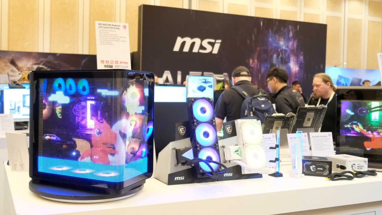 معرفی محصولات جدید MSI در نمایشگاه CES 2024