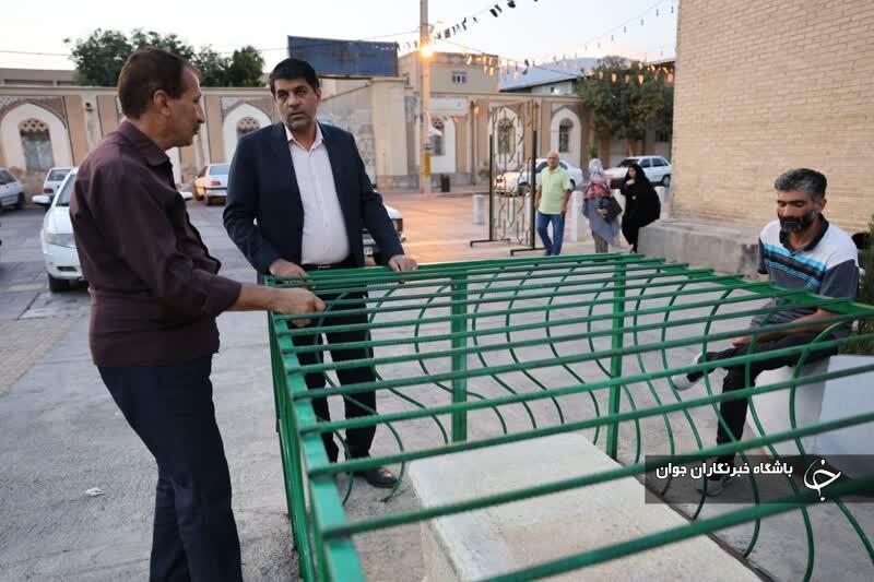 ‌مقبره فرزند وکیل الرعایای شیراز سر و سامان می‌گیرد